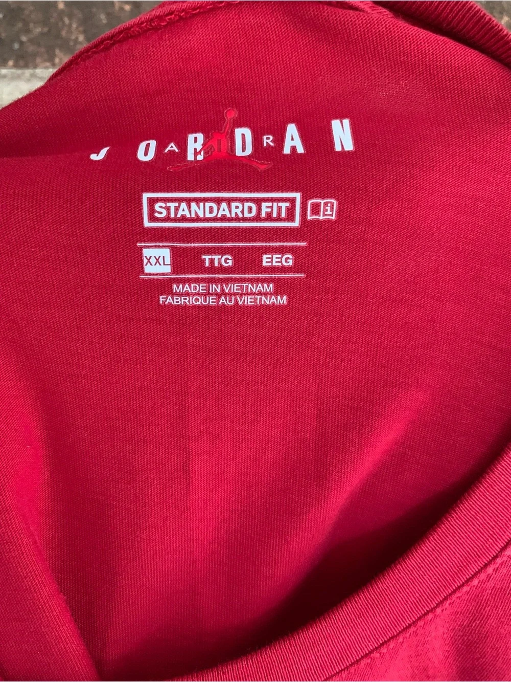 Jordan bold red